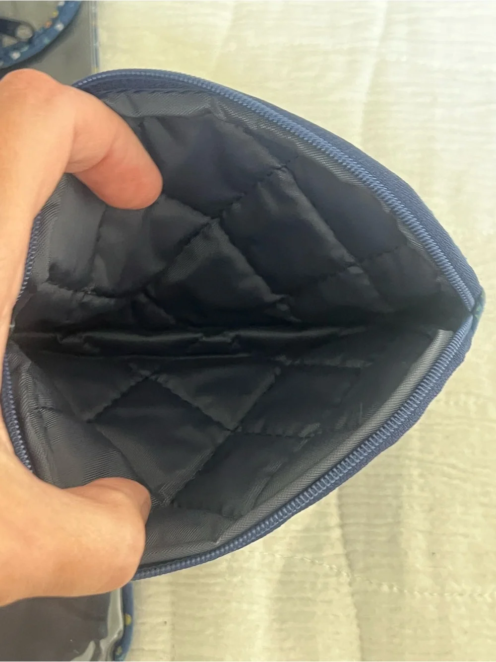 Travel Make up roll up with 3 piece set included